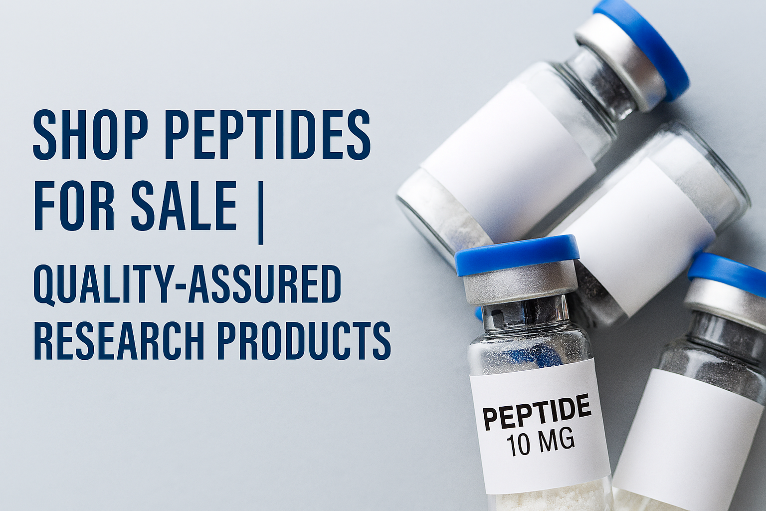 Shop Peptides for Sale Quality-Assured Research Products