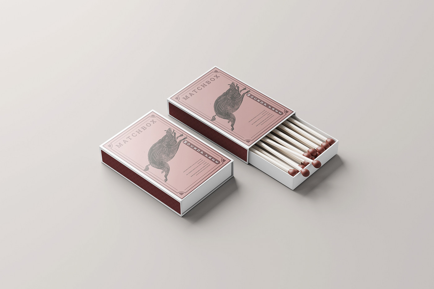 Custom Match Boxes