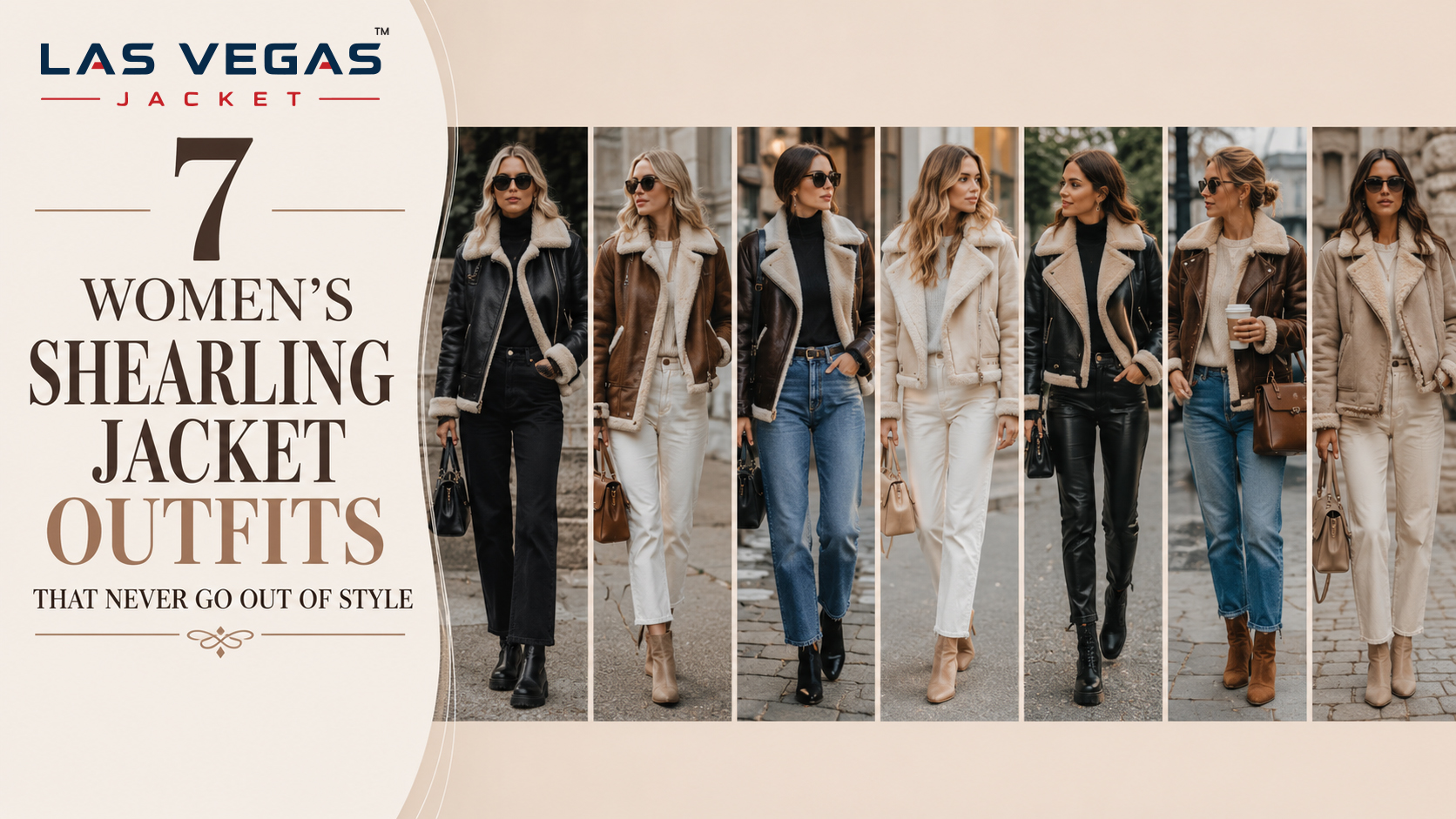 7 Women's Shearling Jacket Outfits That Never Go Out of Style