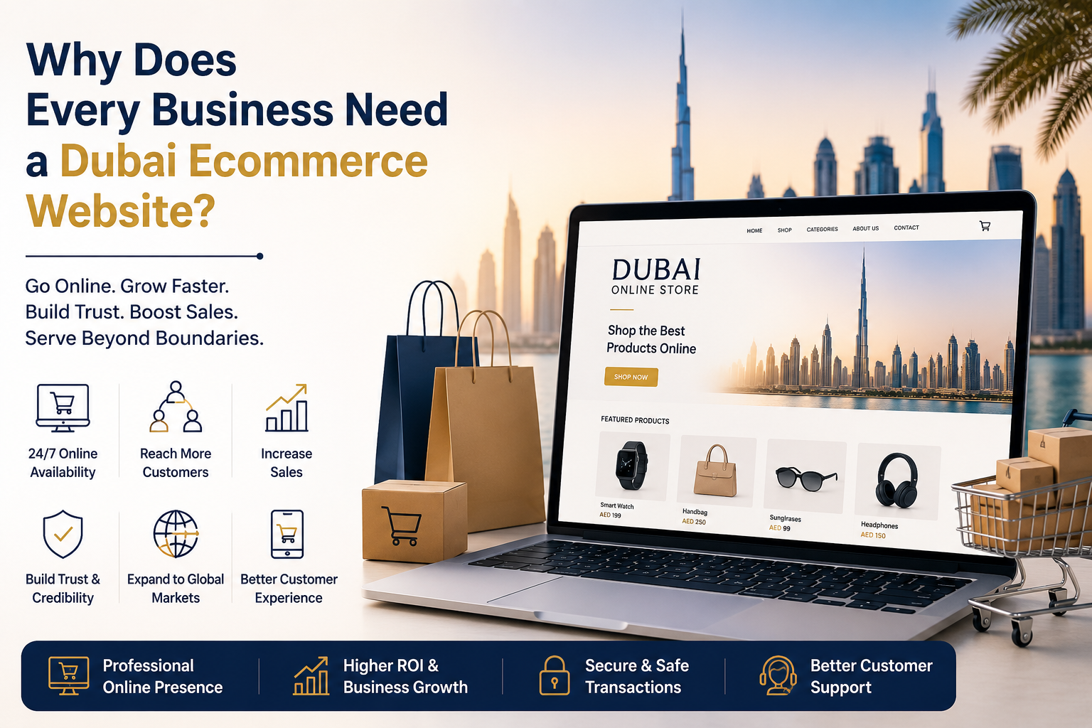 Why Does Every Business Need a Dubai Ecommerce Website?