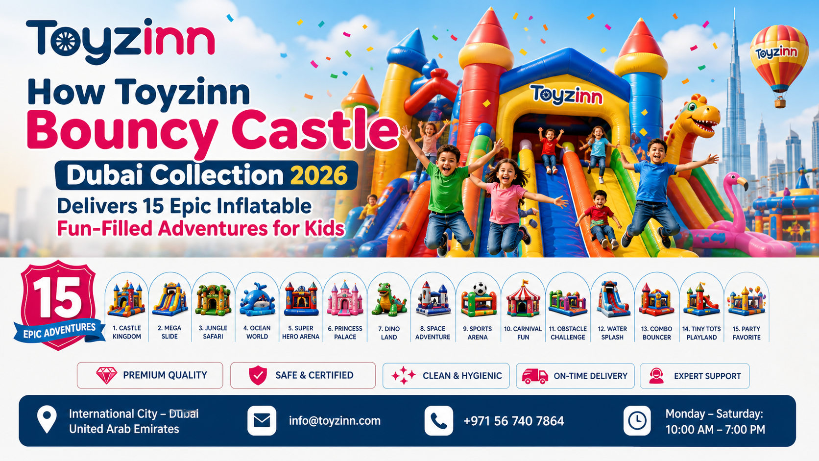 Toyzinn Bouncy Castle Dubai