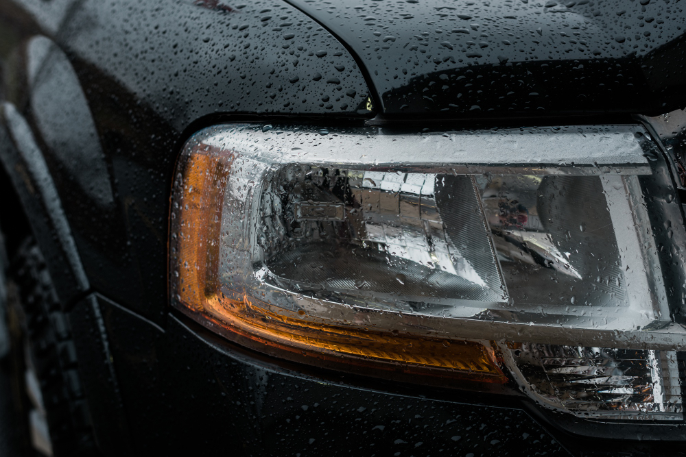 Headlight condensation