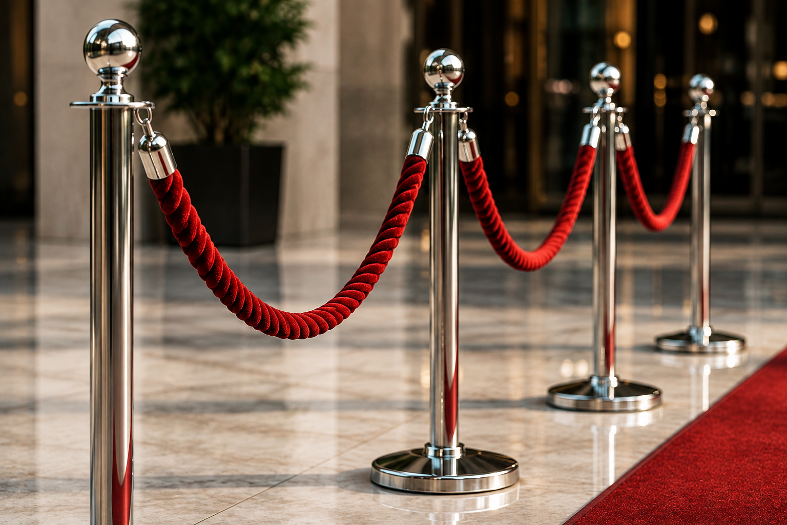 queuing rope