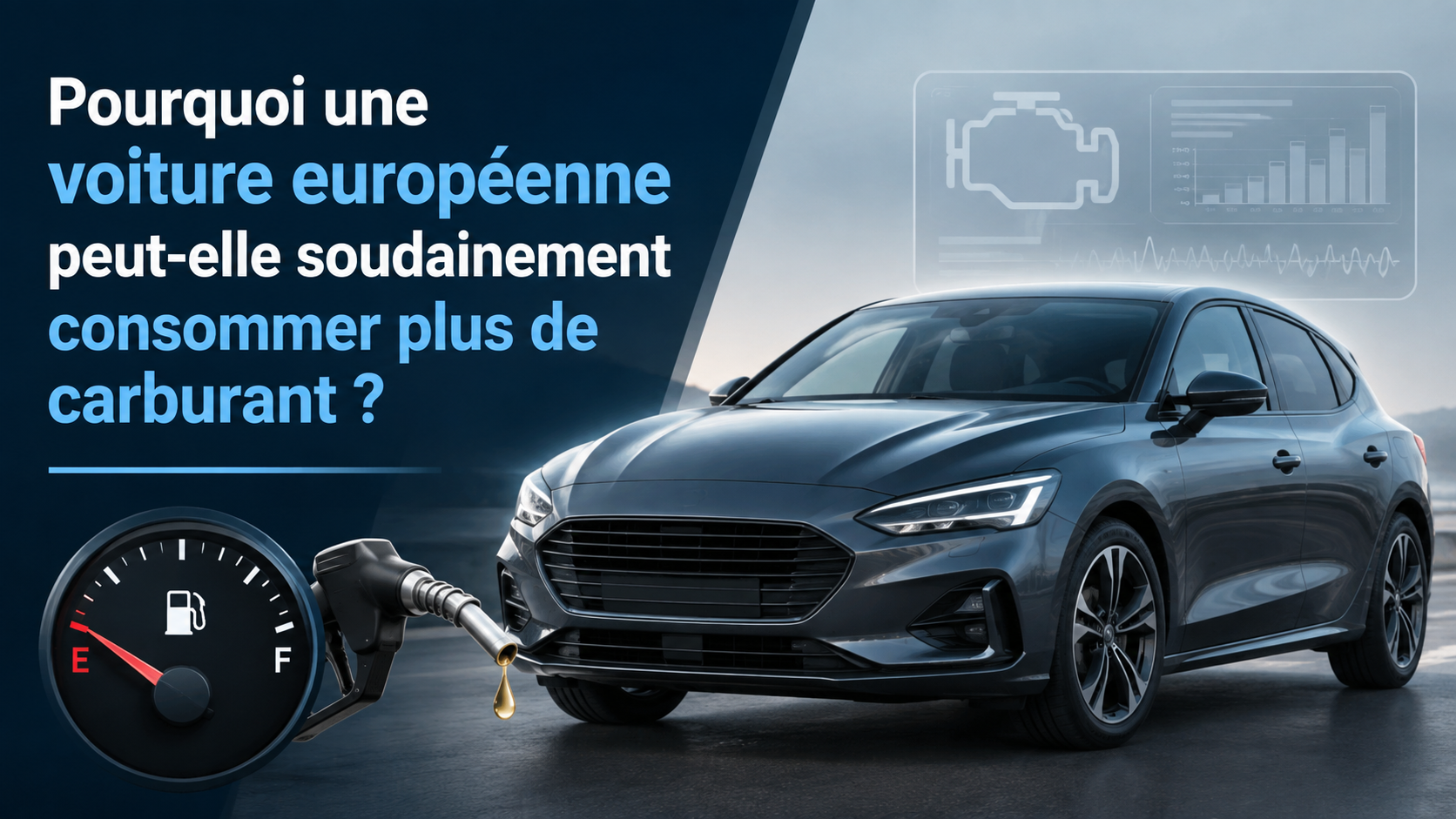 Pourquoi une voiture européenne peut-elle soudainement consommer plus de carburant ?
